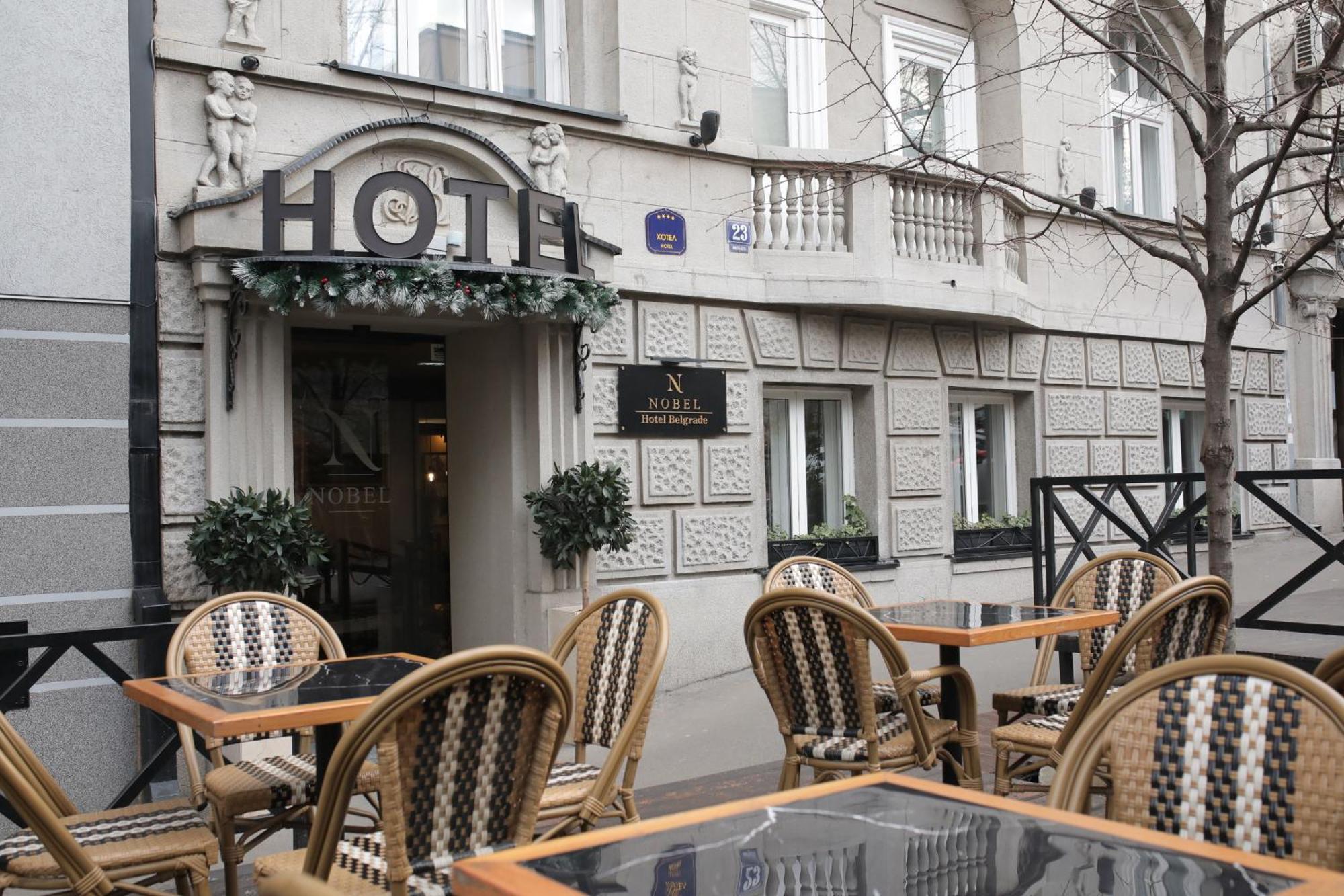 Nobel Gallery Hotel Belgrado Exterior foto